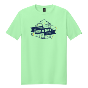 Free Employee Field Day t-shirt for the first 100 to register! 